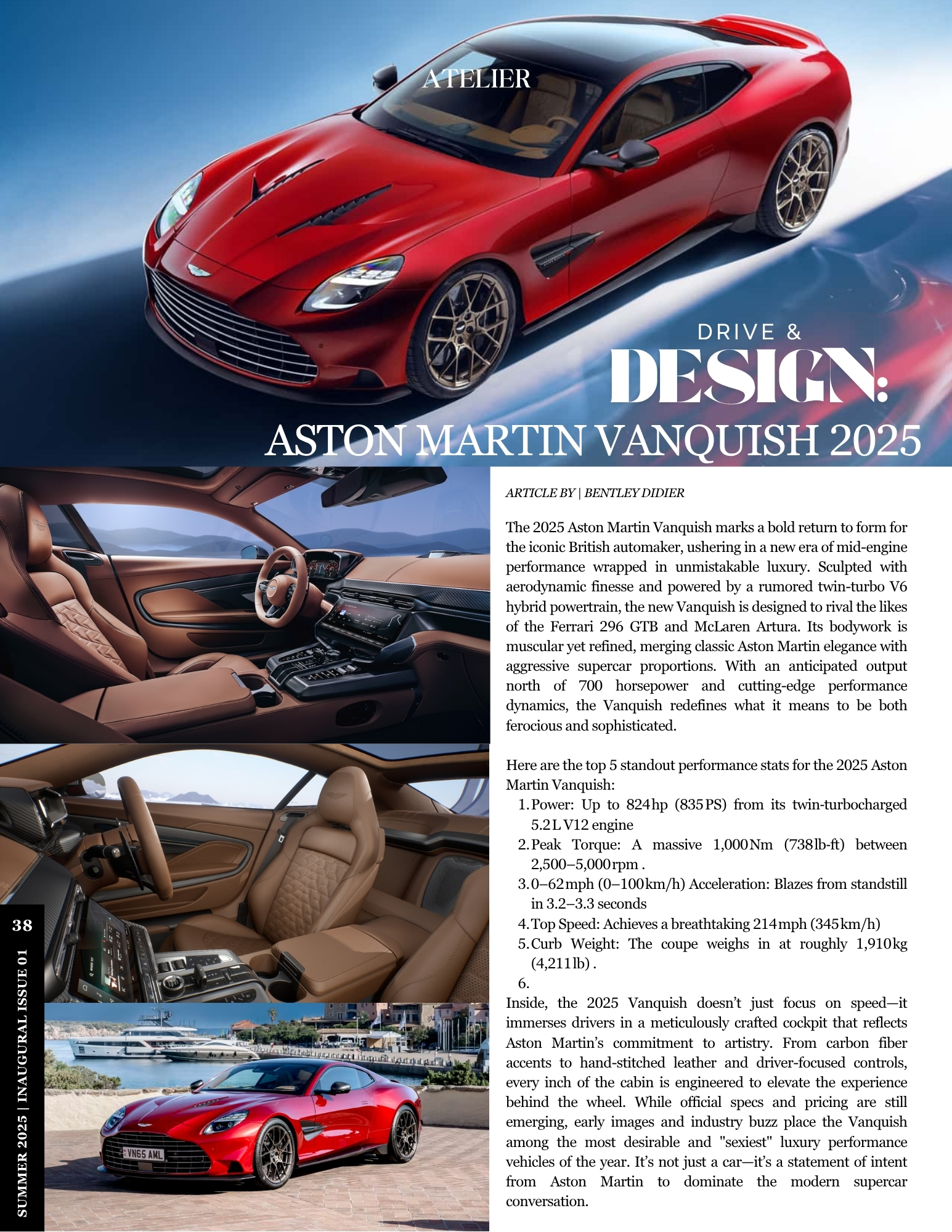 Drive & Design: Aston Martin | Vanquish 2025