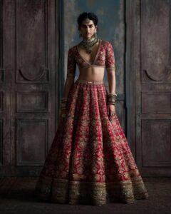 Sabyasachi editorial image from ATELIER Magazine's New York Fashion Week coverage.