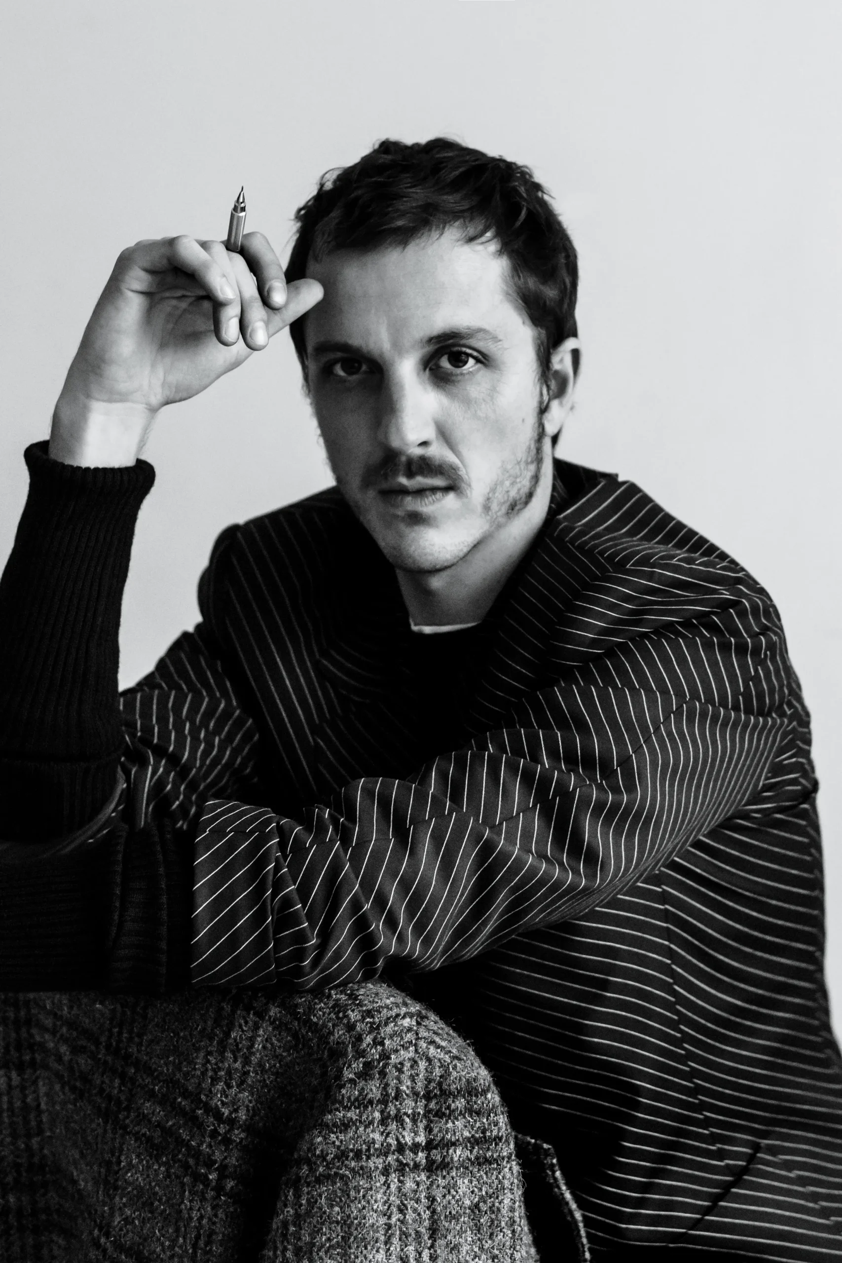 Glenn Martens editorial fashion image featured in ATELIER Magazine.